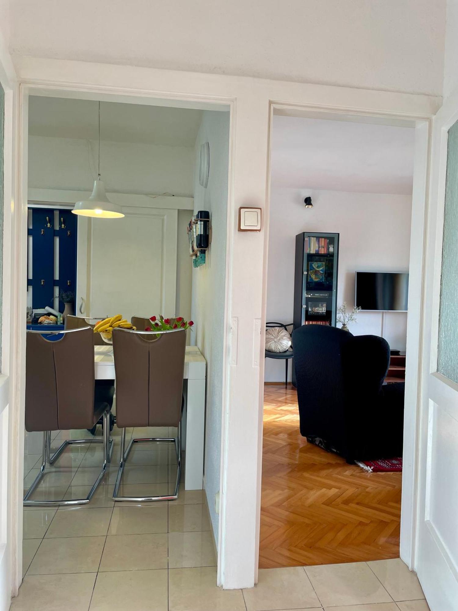 טרוגיר Dinka Old Town Apartment With Sea View מראה חיצוני תמונה